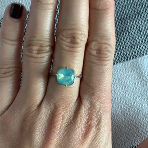 Turquoise silver ring
